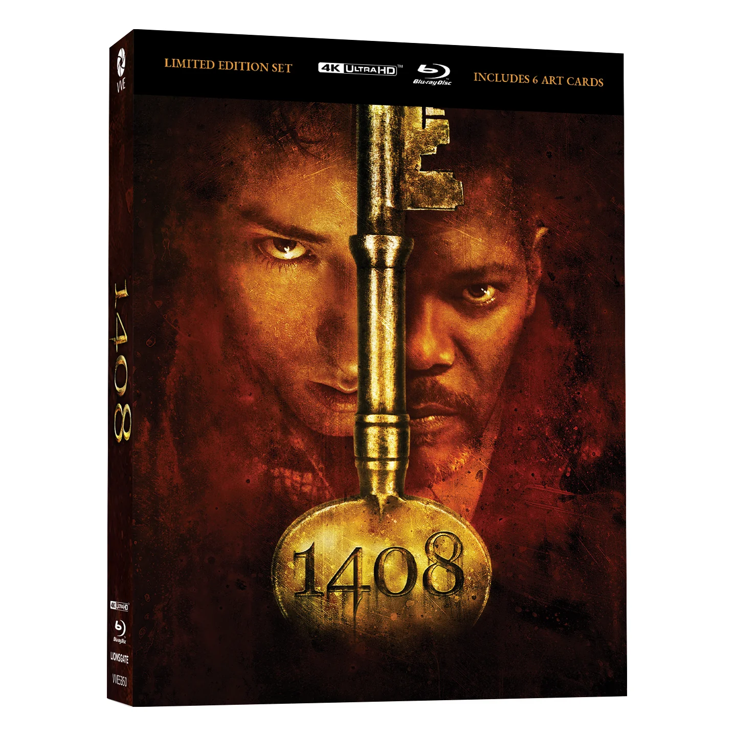 1408 (2007) – 4K UHD + Blu-Ray Limited Edition 3D Lenticular Hardcase + Art Cards (Via Vision) [REGION FREE] - Image 2