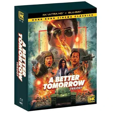 A Better Tomorrow Trilogy 4K UHD + Blu-Ray Box Set (Hong Kong Cinema Classics)