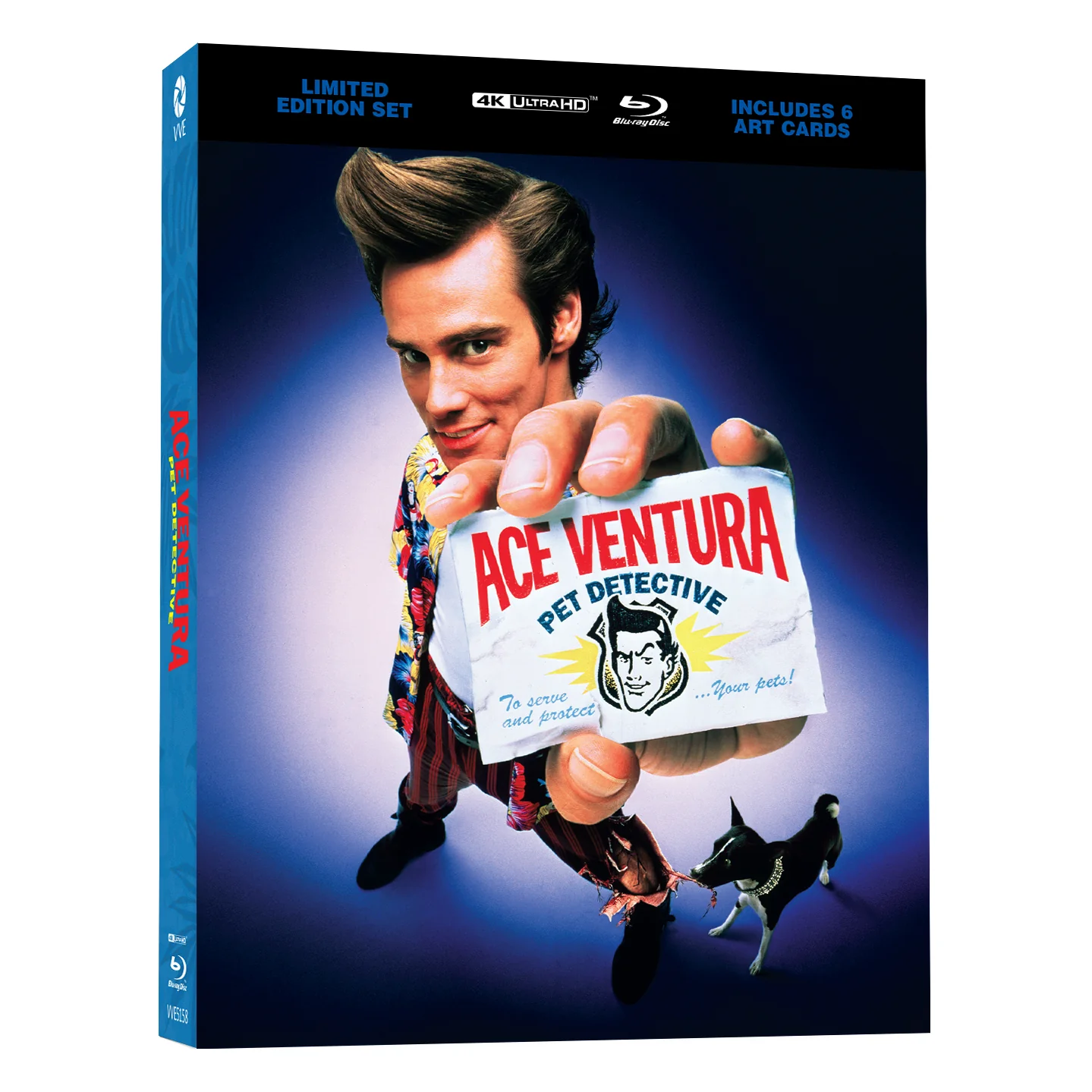 Ace Ventura: Pet Detective (1994) – Limited Edition Steelbook + Lenticular Hardcase 4K UHD + Blu-Ray (Via Vision Entertainment) [REGION FREE] - Image 2