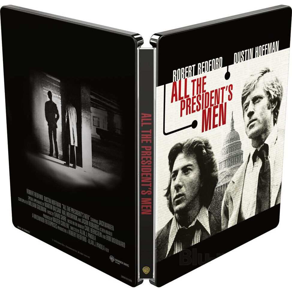All the President's Men 50th Anniversary 4K UHD Limited Edition Steelbook (Warner Bros. US)
