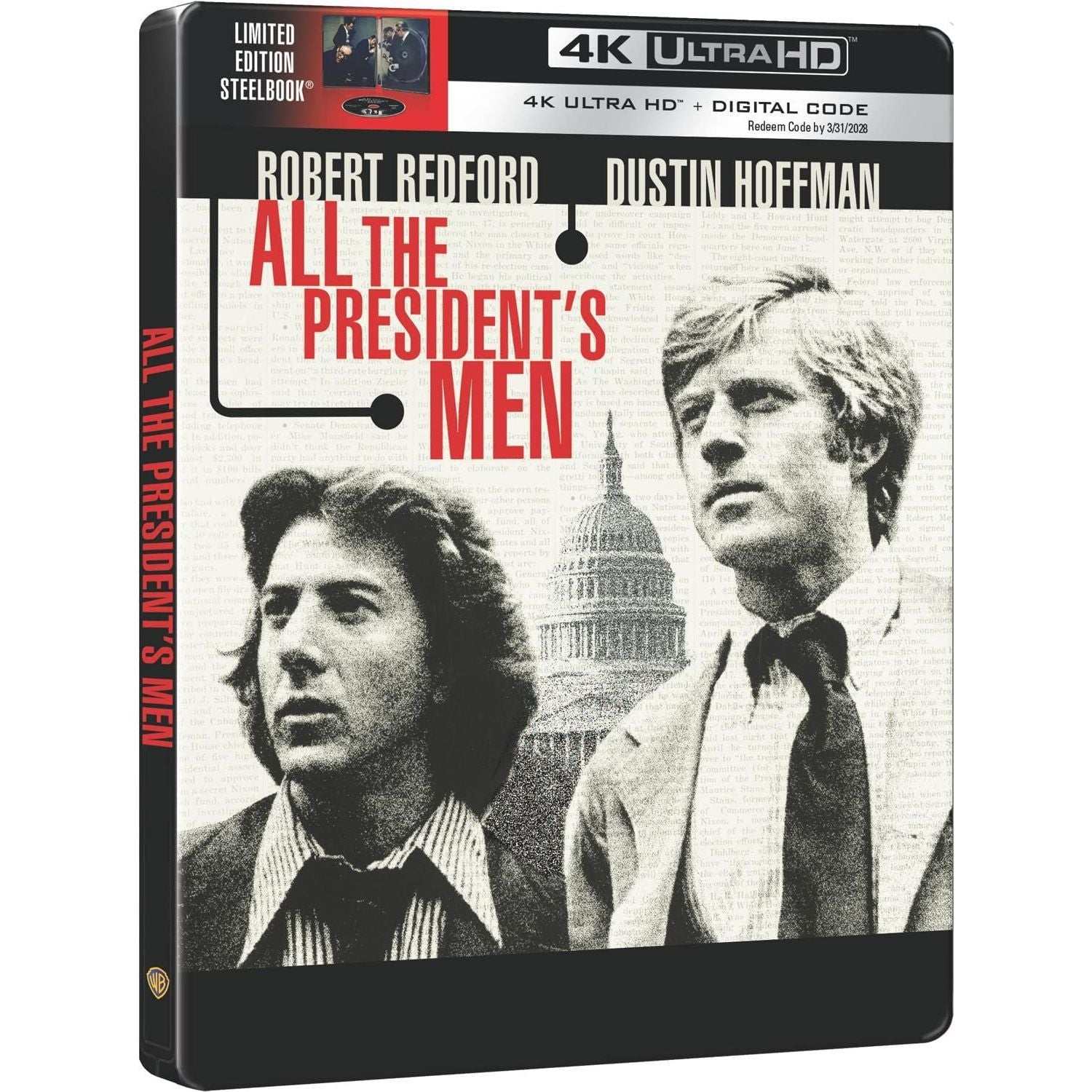 All the President's Men 50th Anniversary 4K UHD Limited Edition Steelbook (Warner Bros. US) - Image 4
