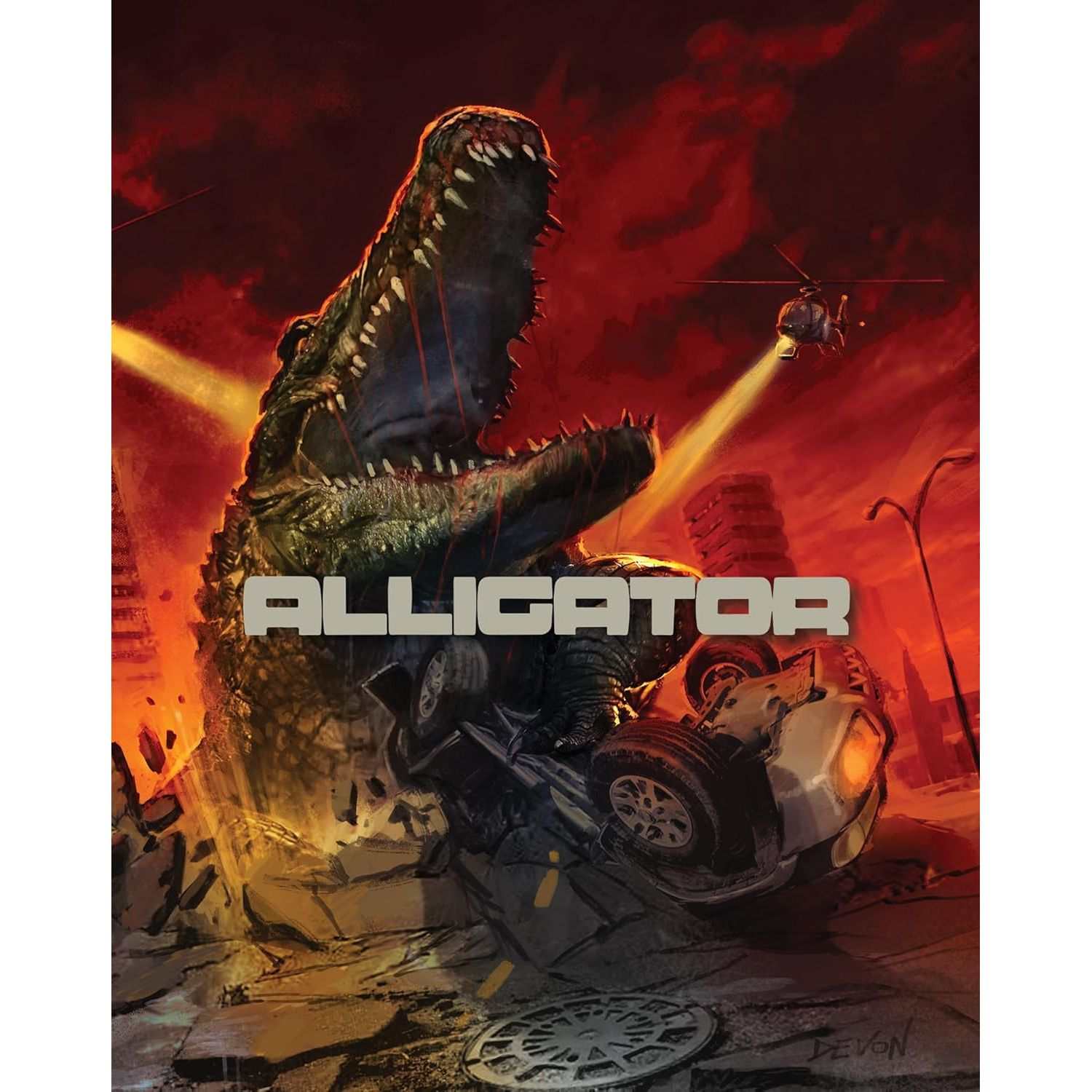 Alligator 4K UHD + Blu-Ray [Limited Edition Steelbook] (Scream Factory) - Image 2