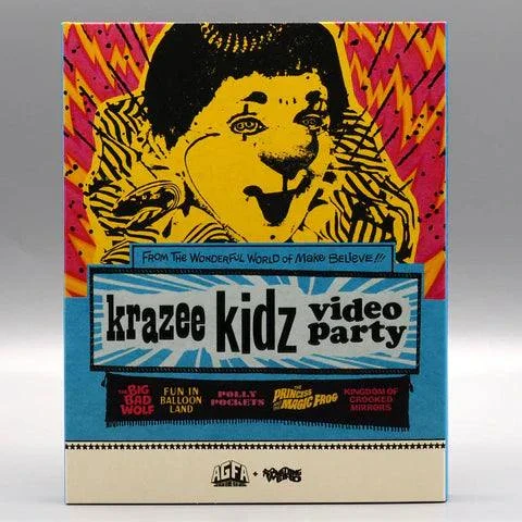 American Genre Film Archive (AGFA) - Krazee Kidz Video Party Blu-Ray w/ Limited Edition Slipcover