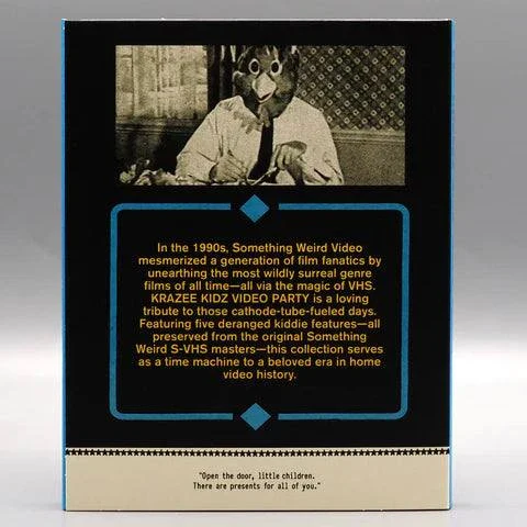 American Genre Film Archive (AGFA) - Krazee Kidz Video Party Blu-Ray w/ Limited Edition Slipcover - Image 2