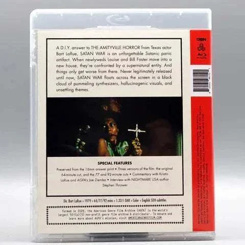 American Genre Film Archive (AGFA) - Satan War Blu-Ray w/ Slipcover - Image 4