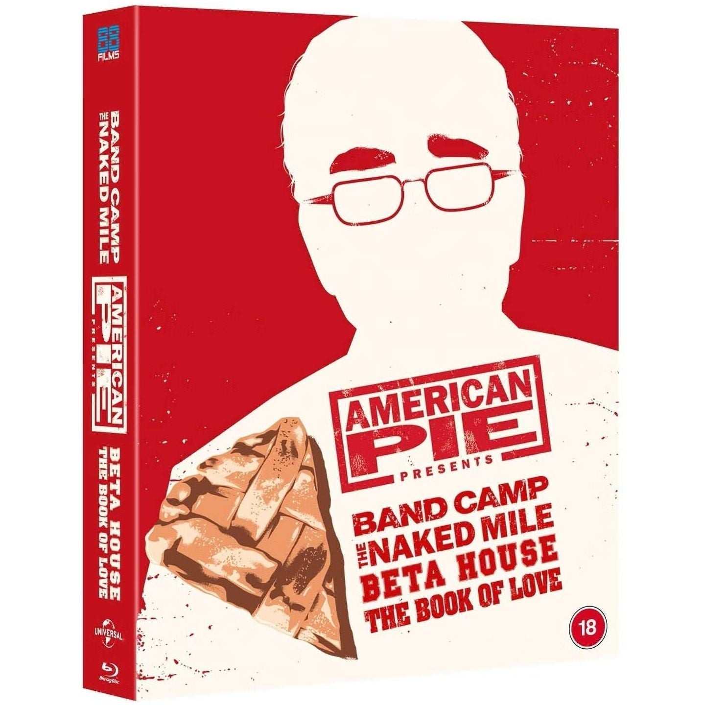 American Pie Presents - Band Camp / The Naked Mile / Beta House / The Book Of Love Limited Deluxe Collectors Edition Blu-Ray w/ Rigid Slipcase + Extras (REGION B)
