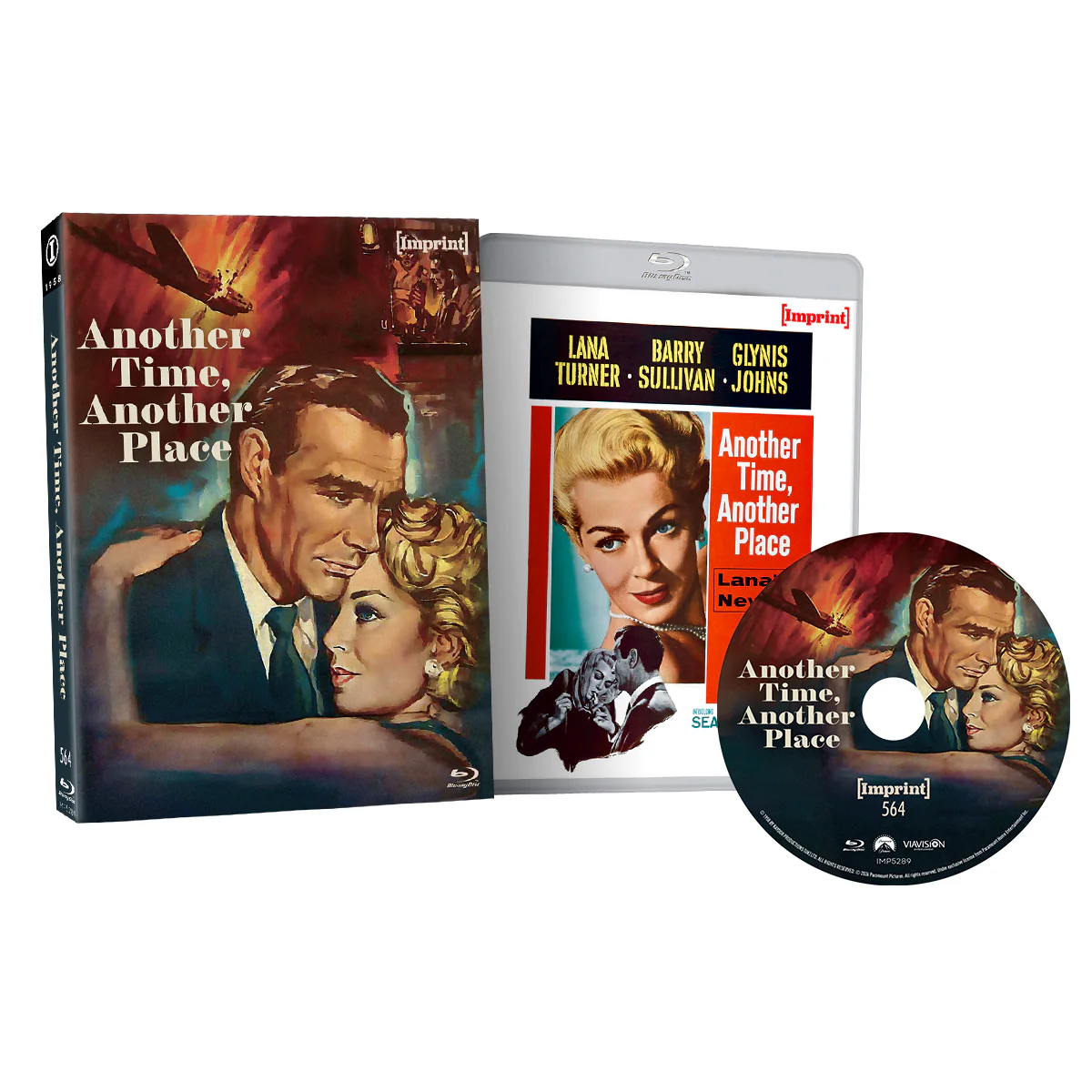 Another Time, Another Place (1958) Blu-Ray w/ Limited Edition Slipcover (Imprint Films) [REGION FREE]