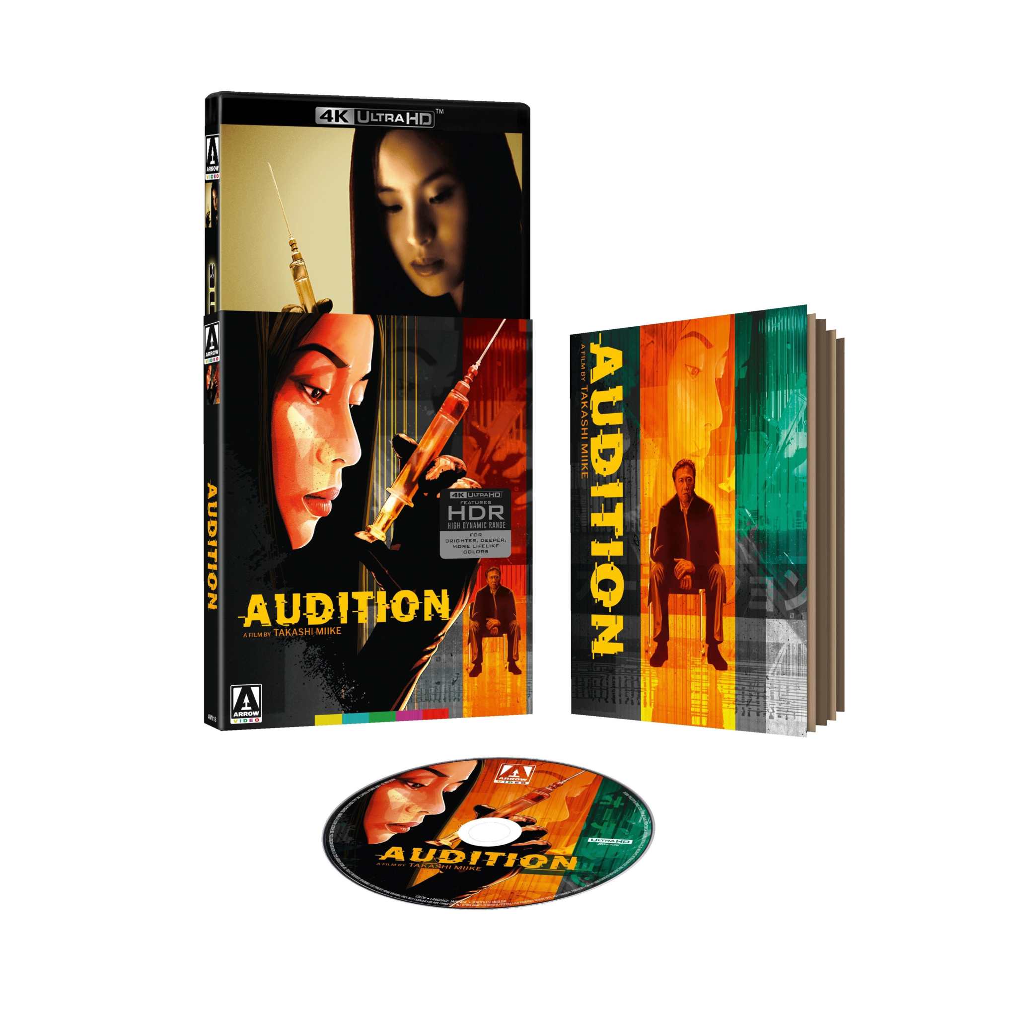 Audition Limited Edition 4K UHD w/ Slipcover + Booklet (Arrow Video US)
