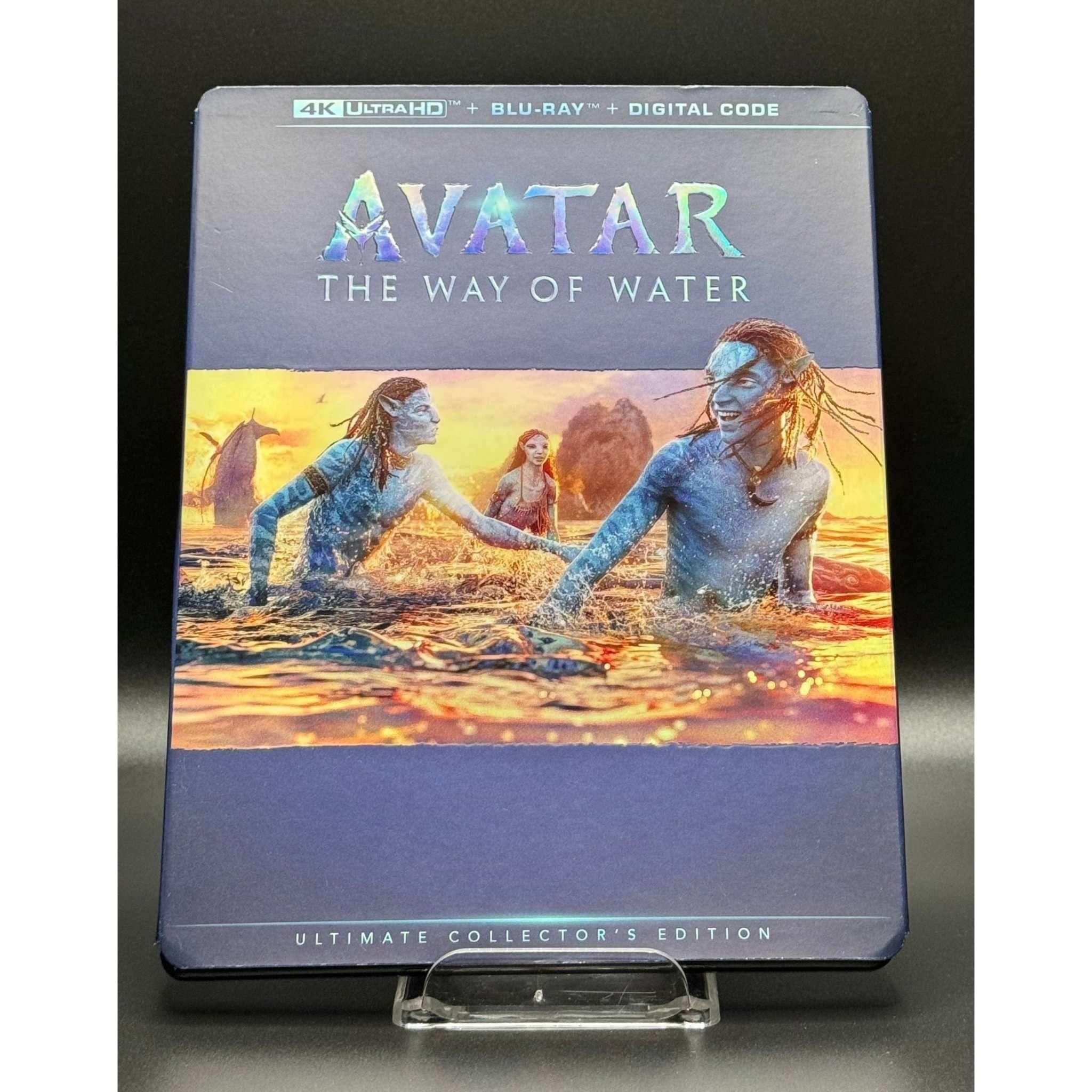 Avatar: The Way of Water 4K UHD + Blu-Ray (USED) w/ Slipcover