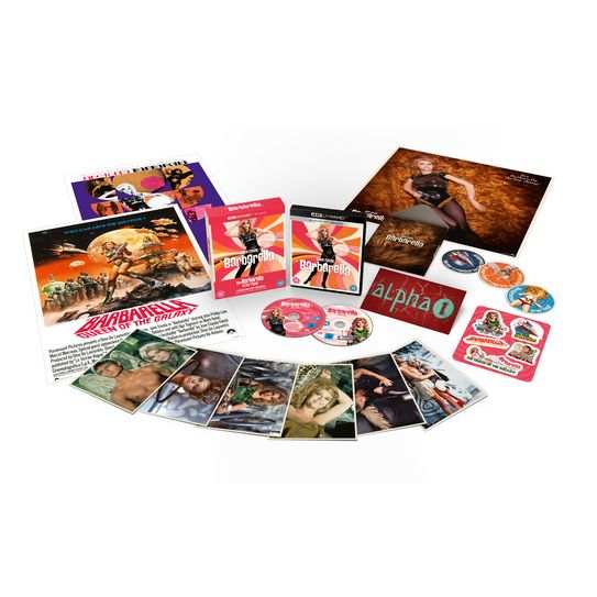 Barbarella - Queen Of The Galaxy Limited Collectors Edition 4K Ultra HD + Blu-Ray w/ Rigid Slipcase + Extras [REGION FREE/REGION B]
