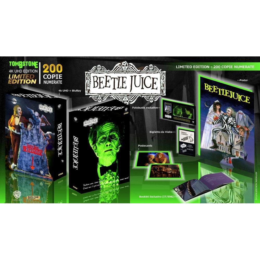 Beetlejuice 4K UHD + Blu-Ray [One-Click INFERNO Edition] + Extras (RaroFilm Studios) - Image 7