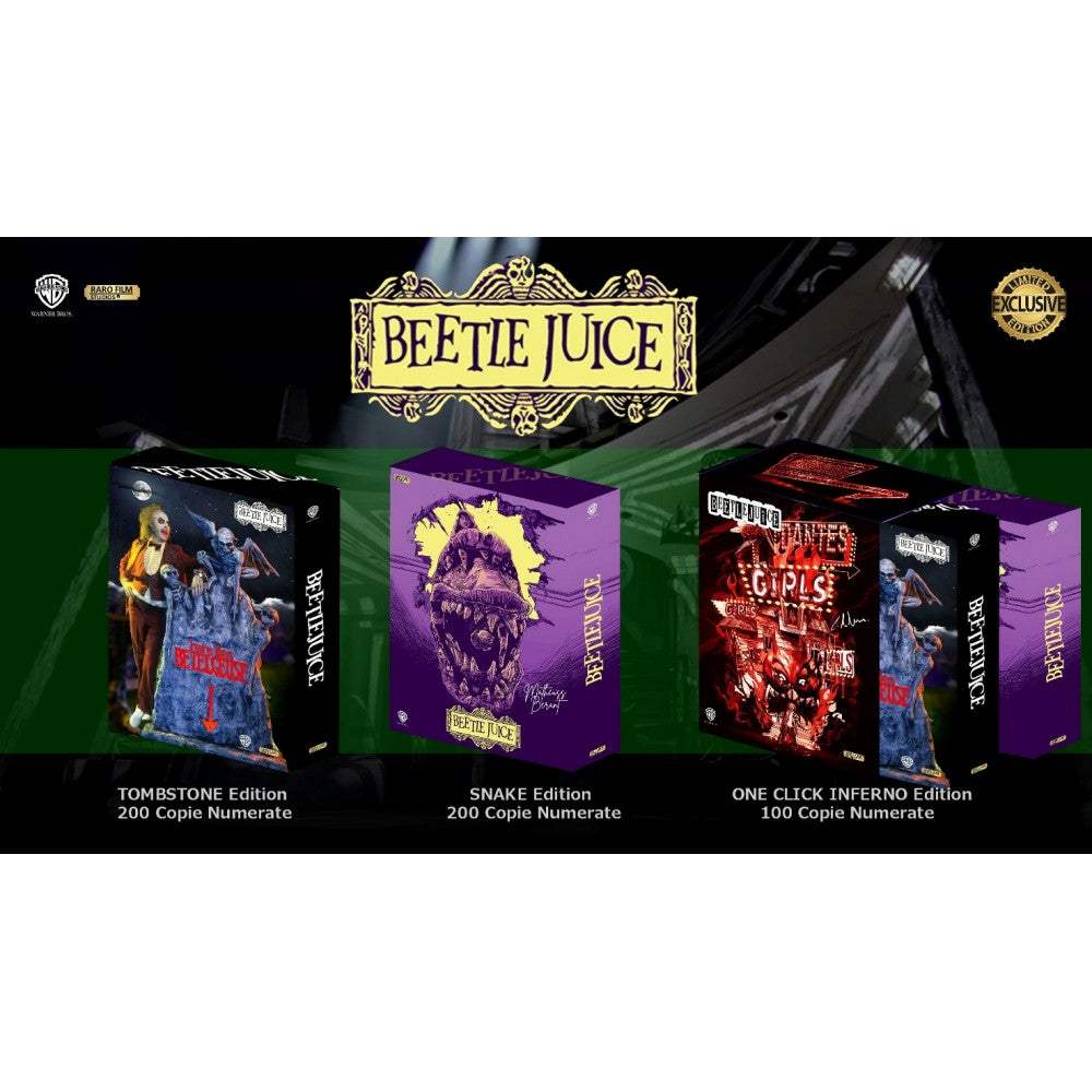 Beetlejuice 4K UHD + Blu-Ray [One-Click INFERNO Edition] + Extras (RaroFilm Studios) - Image 8