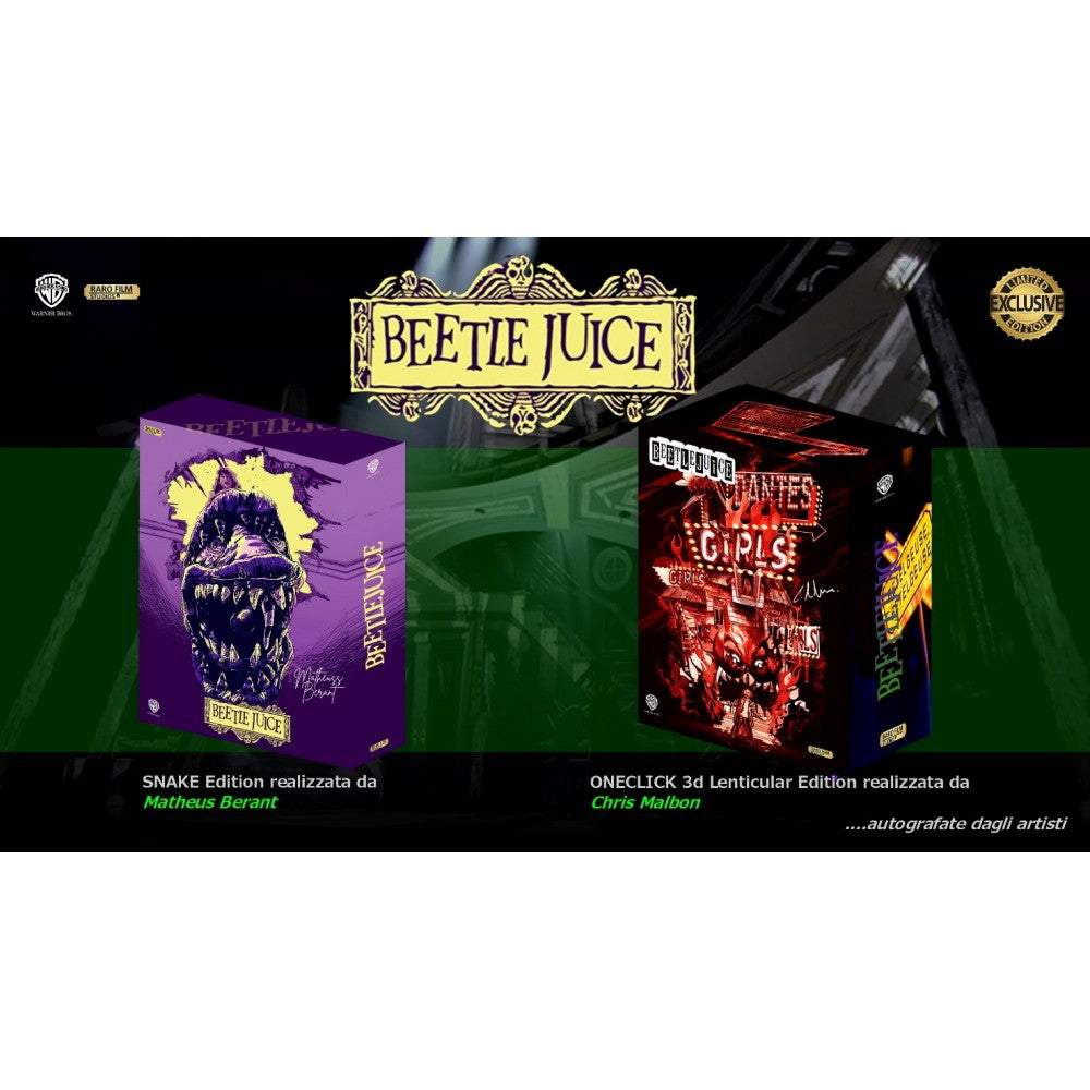 Beetlejuice 4K UHD + Blu-Ray [One-Click INFERNO Edition] + Extras (RaroFilm Studios) - Image 9