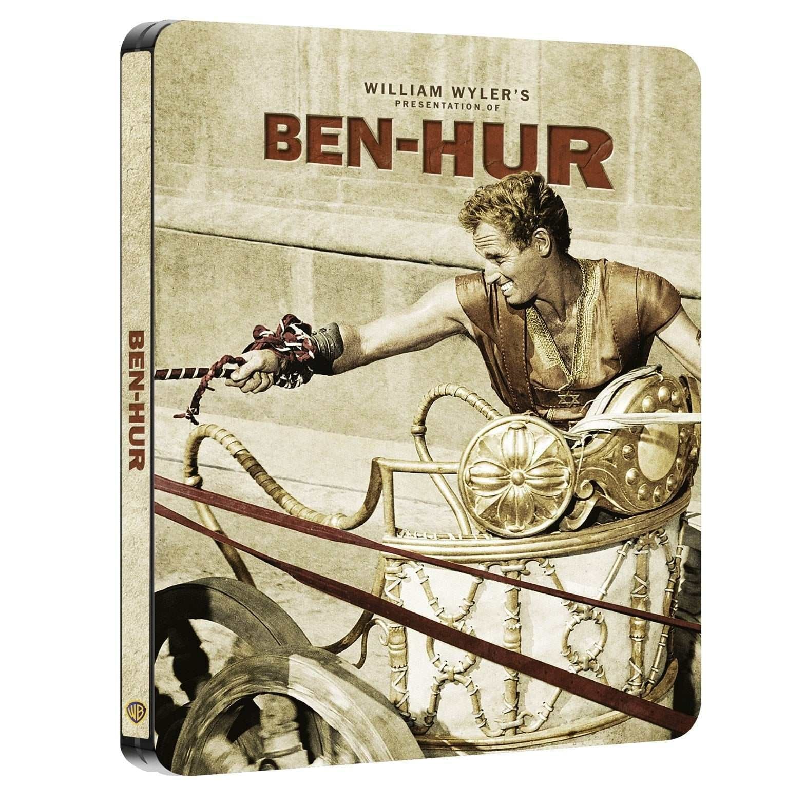 Ben Hur (1959) Limited Collectors Edition Steelbook 4K Ultra HD + Blu-ray w/ Rigid Slipcase + Extras (Warner Bros. UK) [REGION FREE] - Image 6
