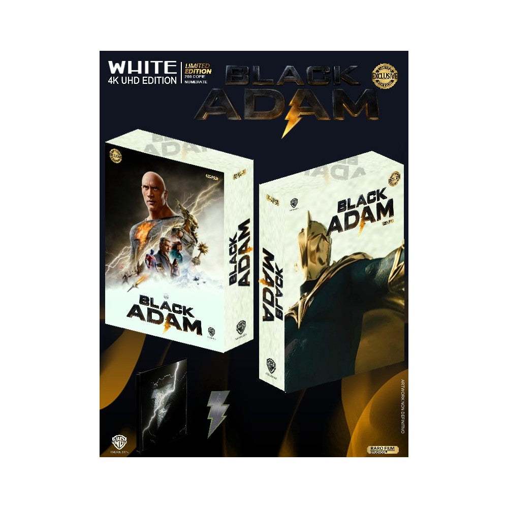 Black Adam (WHITE Edition) 4K UHD - Limited Edition (RaroFilm Studios) - Image 2