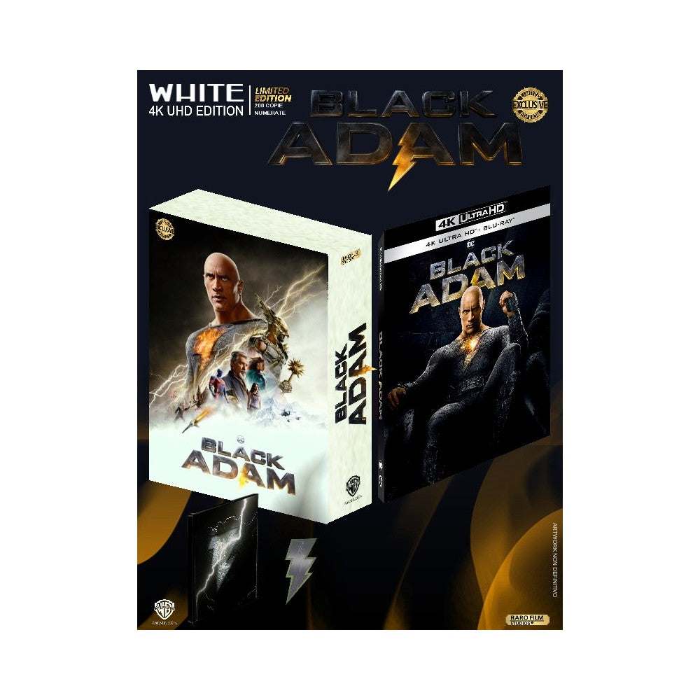 Black Adam (WHITE Edition) 4K UHD - Limited Edition (RaroFilm Studios) - Image 3