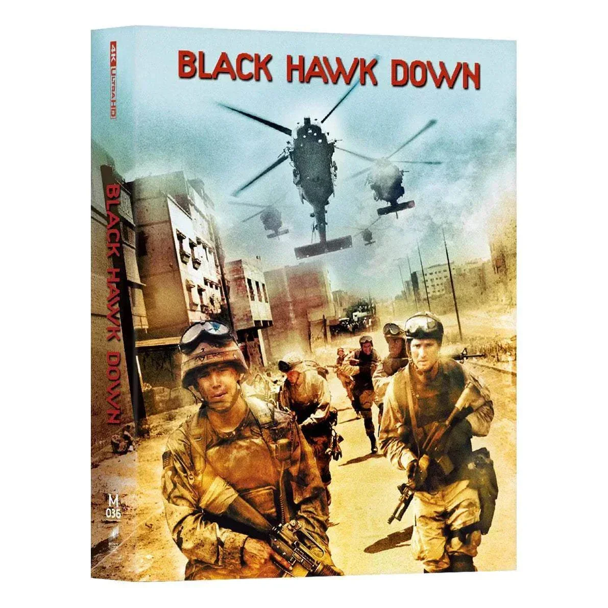 Black Hawk Down Steelbook 4K UHD + Blu-Ray - Double Lenticular Full Slip-A (Manta Lab ME #36)