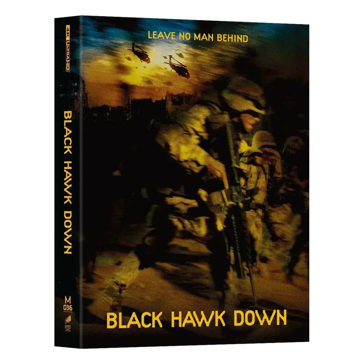 Black Hawk Down Steelbook 4K UHD + Blu-Ray - Double Lenticular Full Slip-B (Manta Lab ME #36)