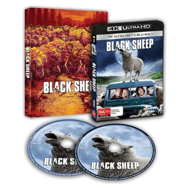 Black Sheep (2006) 4K UHD + Blu-Ray w/ Limited Edition Slipcover