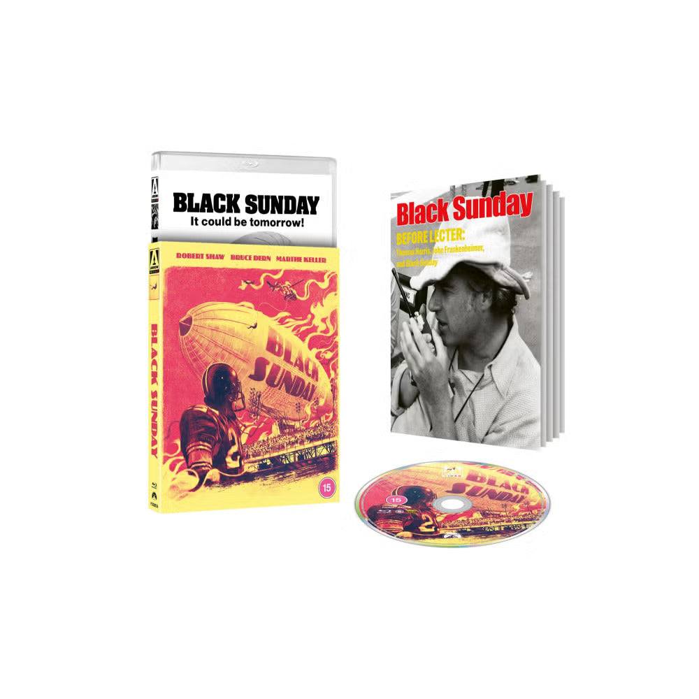 Black Sunday (1977) Limited Edition Blu-Ray w/ Slipcover + Booklet (Arrow Films UK) [REGION B]