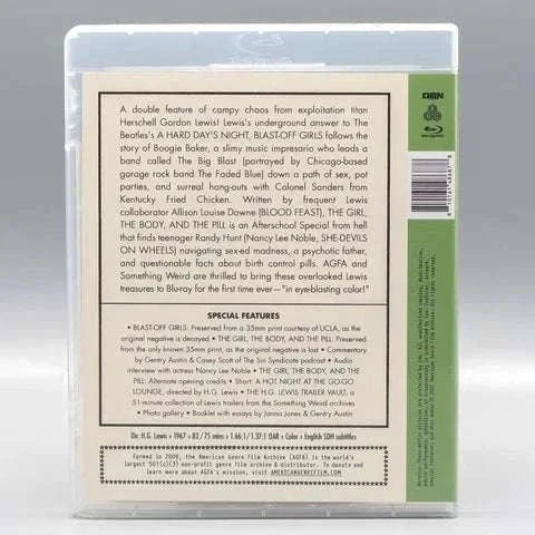 Blast-Off Girls + The Girl, The Body, and the Pill Blu-Ray w/ Limited Edition Slipcover (American Genre Film Archive (AGFA)) - Image 4
