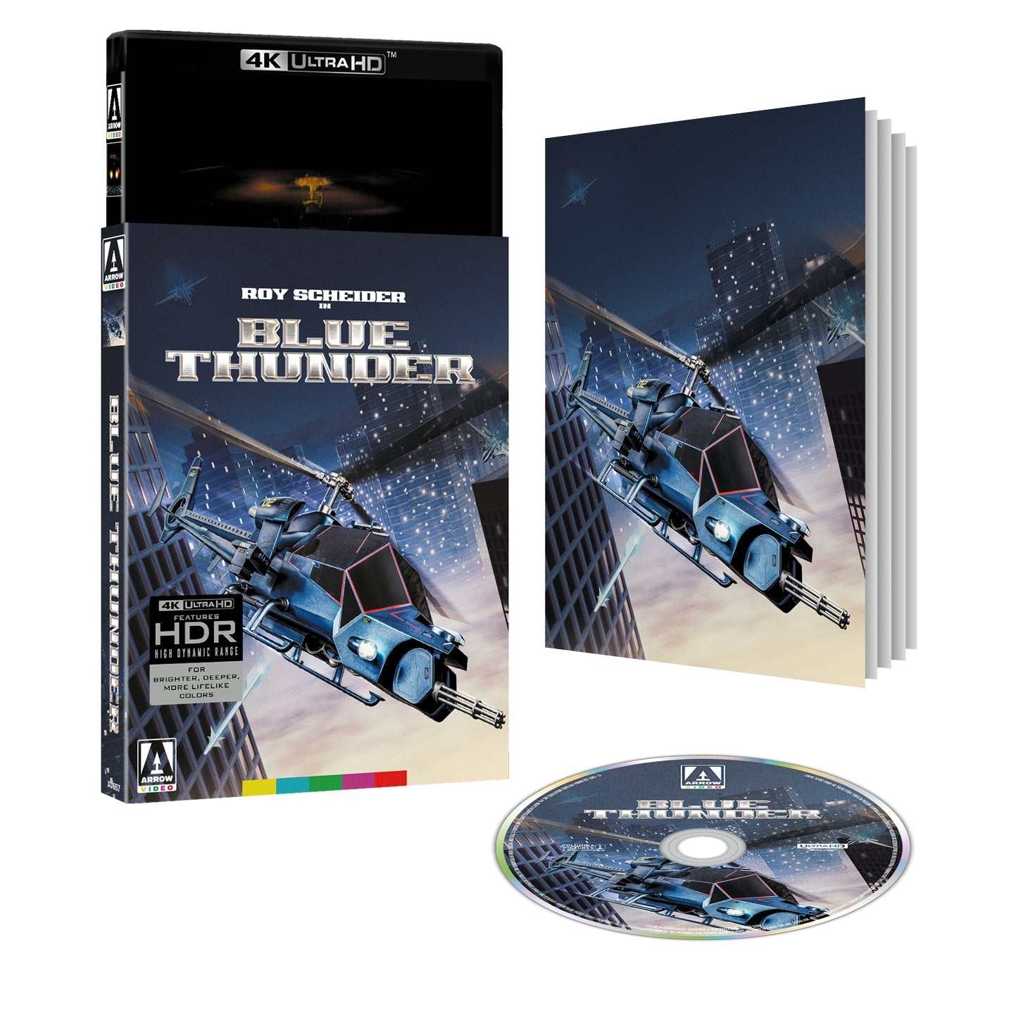 Blue Thunder Limited Edition 4K UHD w/ Slipcover + Booklet (Arrow Video US)