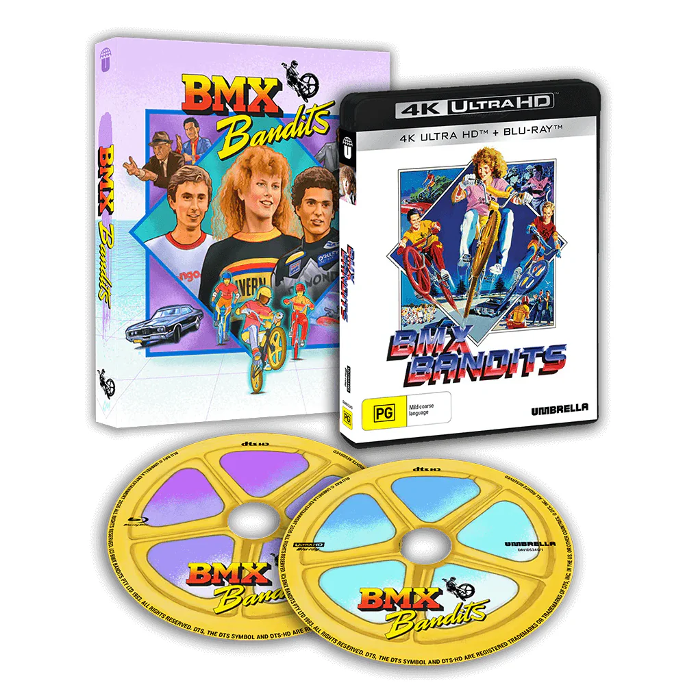 BMX Bandits (1983) 4K & Blu-Ray w/ Slipcover (Umbrella Entertainment) [REGION FREE]