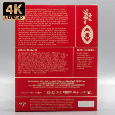 Boxcar Bertha 4K UHD + Blu-Ray w/ Limited Edition Slipcase + Mediabook (Cinématographe) - Image 3