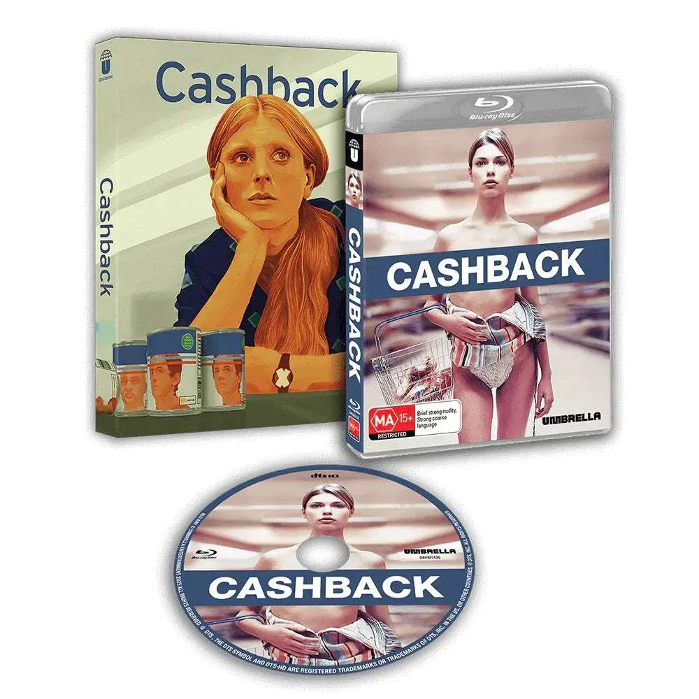 Cashback (2006) Blu-Ray w/ Limited Edition Slipcover (Umbrella Entertainment) [REGION FREE]
