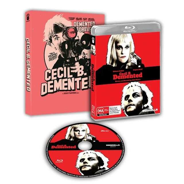 Cecil B. Demented (2000) Blu-Ray w/ Limited Edition Slipcover (Umbrella Entertainment) [REGION B]