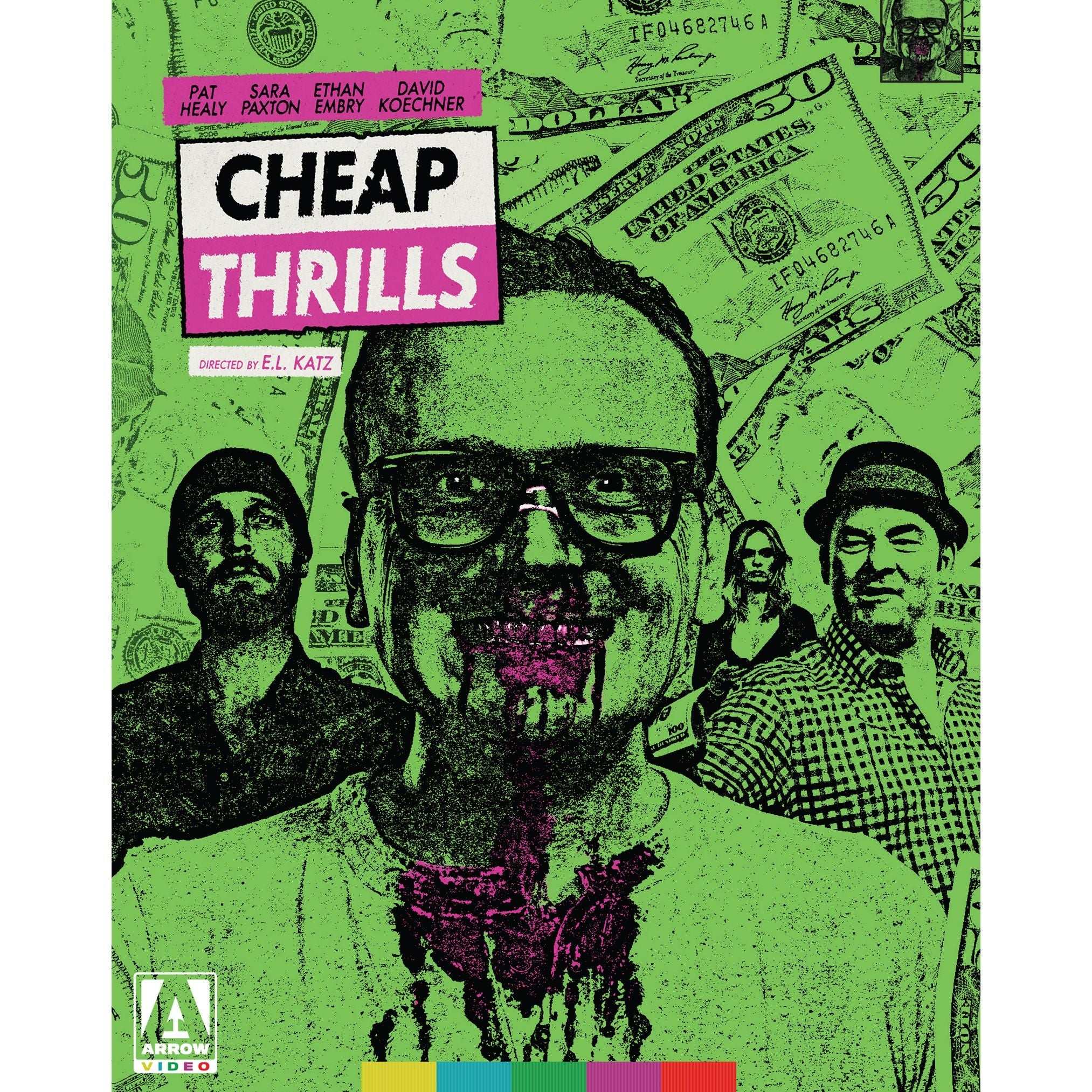 Cheap Thrills Blu-Ray w/ Slipcover + Extras (Arrow Video US) - Image 2