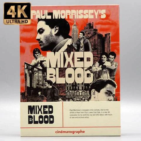 Cinématographe - Mixed Blood 4K UHD + Blu-Ray w/ Slipcover