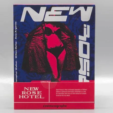 Cinématographe - New Rose Hotel Blu-Ray w/ Limited Edition Slipcase + Mediabook