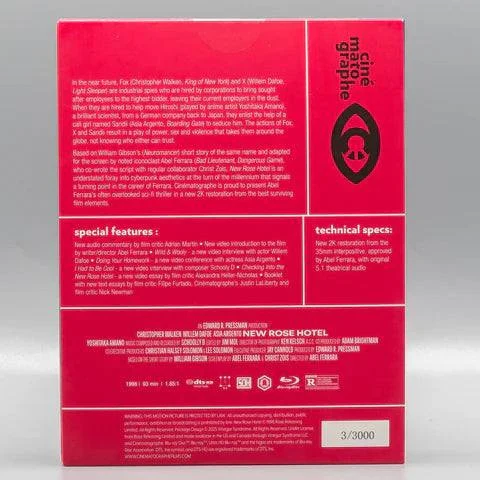 Cinématographe - New Rose Hotel Blu-Ray w/ Limited Edition Slipcase + Mediabook - Image 2