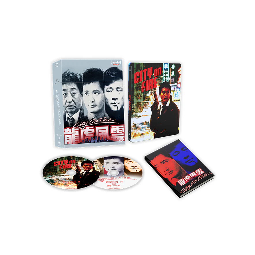 City On Fire (1987) 4K UHD + Blu-ray Steelbook + Hardcover Booklet w/ Limited Edition Hardbox (Imprint Asia) [REGION FREE]