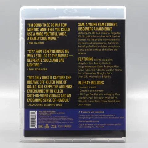City Wide Fever Blu-Ray w/ Limited Edition Slipcover (Factory 25) - Image 5
