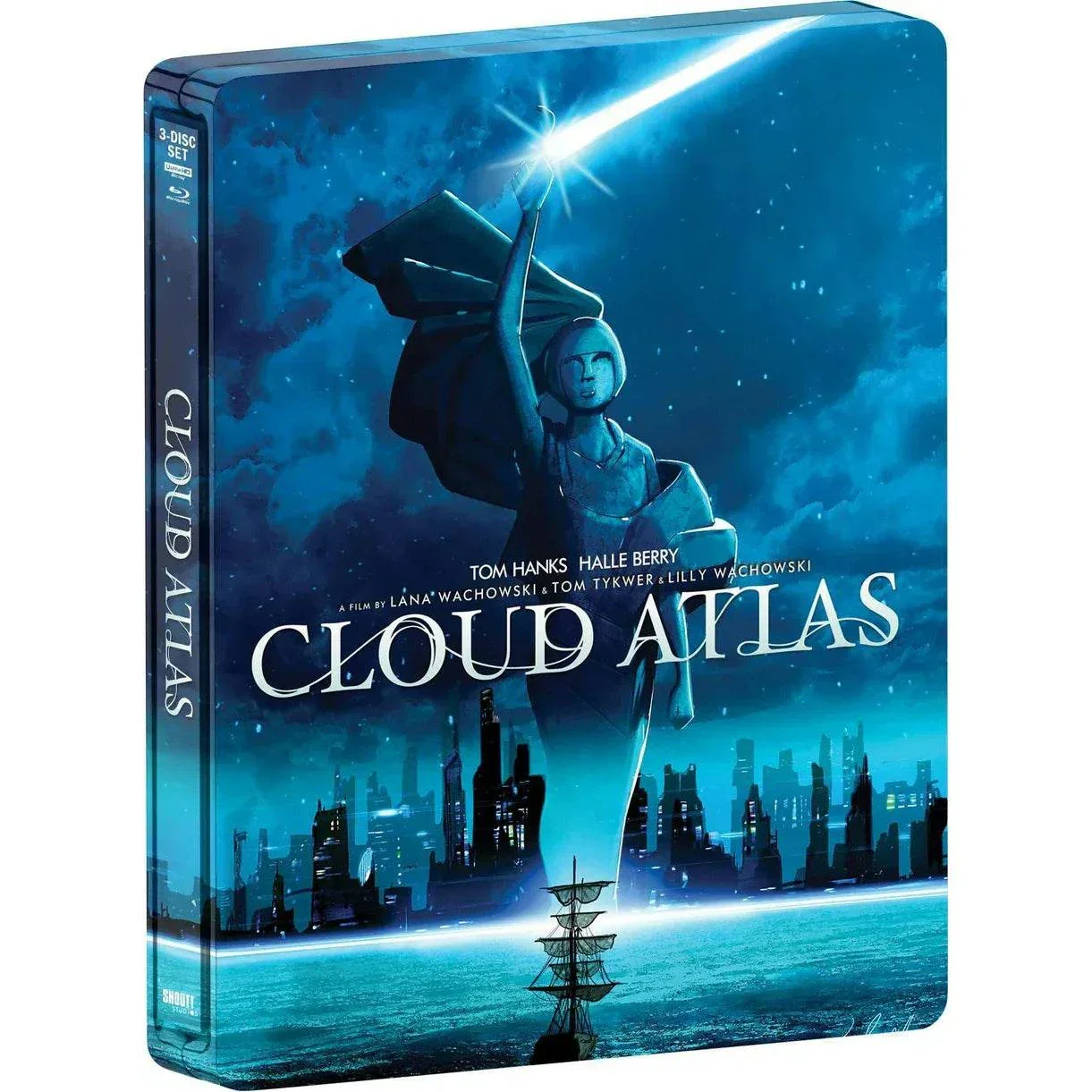 Cloud Atlas (Limited Edition Steelbook) 4K UHD + Blu-Ray [Shout! Factory]