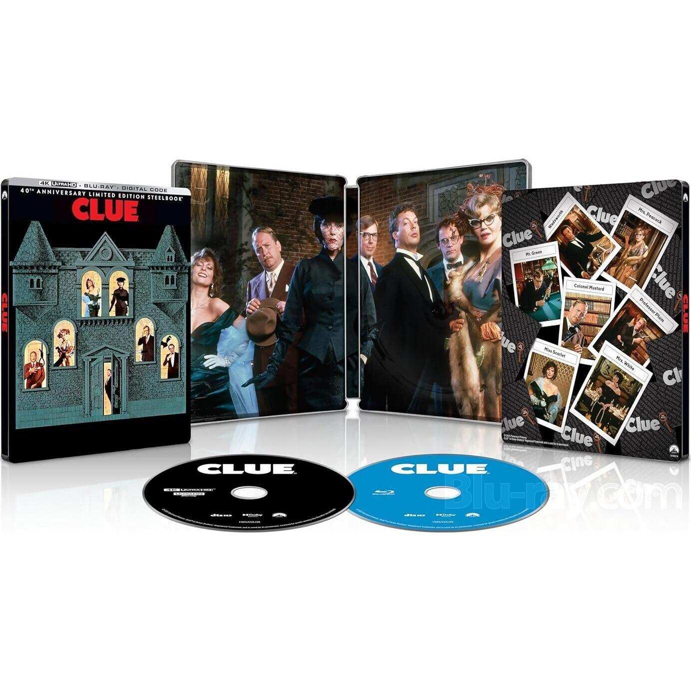 Clue 40th Anniversary Limited Edition Steelbook 4K UHD + Blu-Ray - Image 2
