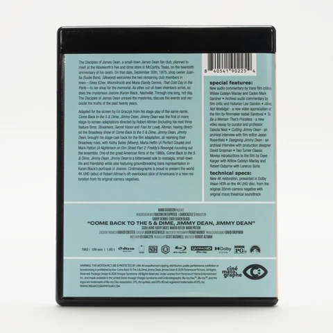 Come Back to the 5 & Dime, Jimmy Dean, Jimmy Dean 4K UHD + Blu-Ray w/ Limited Edition Slipcase (Cinématographe) - Image 9