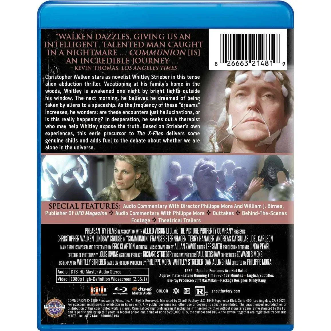 Communion (1989) Blu-Ray (Shout! Factory) - Image 2