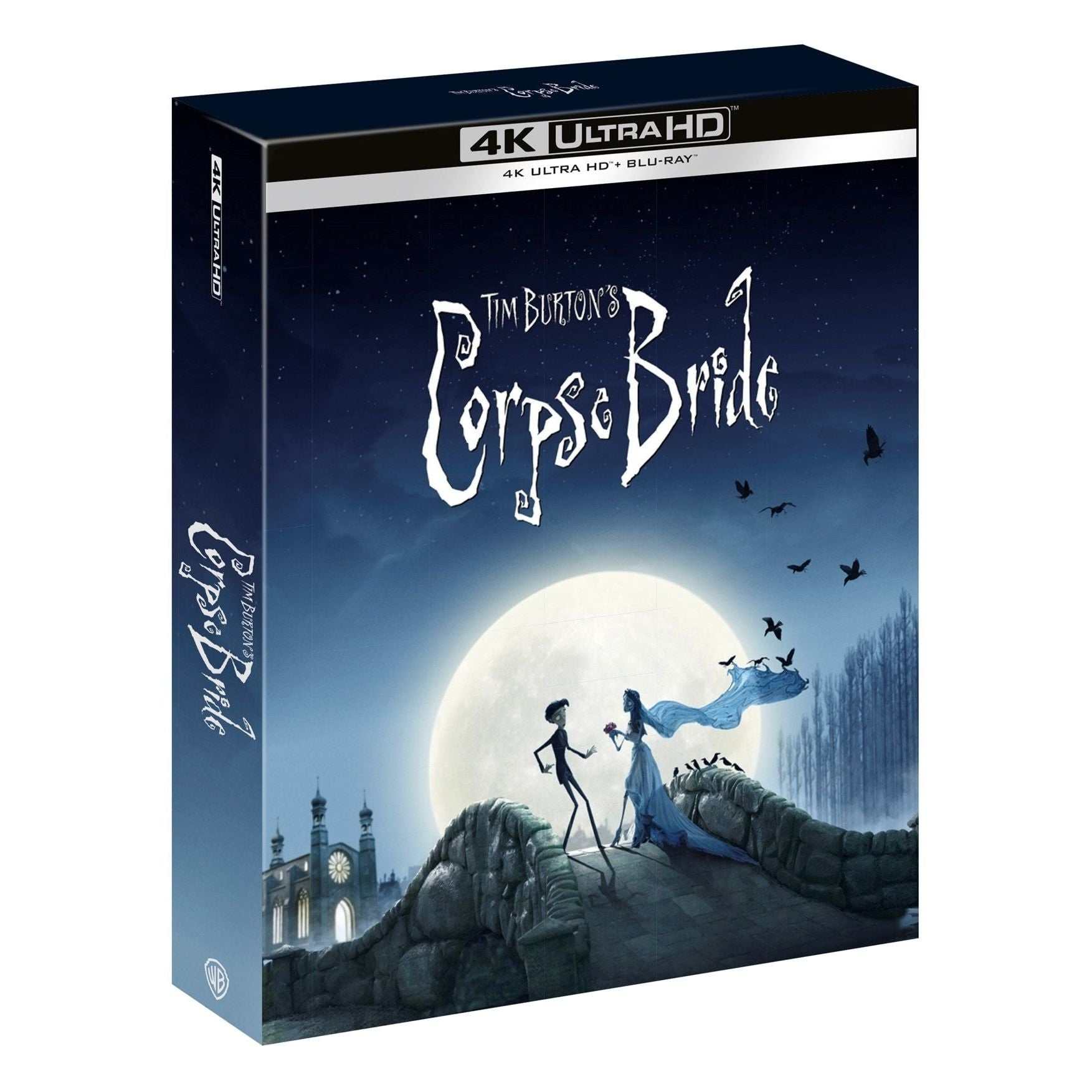 Corpse Bride [2005] (UK) Collector's Edition with Steelbook 4K Ultra HD + Blu-Ray (REGION FREE) w/ Rigid Slipcase + Extras - Image 2