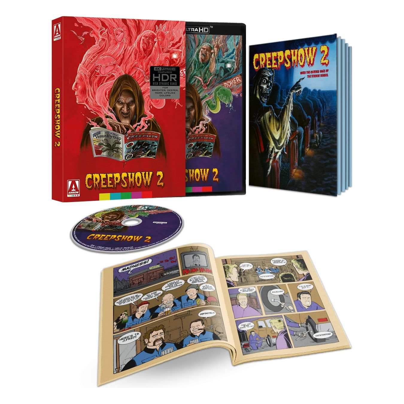 Creepshow 2 4K UHD w/ Slipcase + Booklet (Arrow Video US)