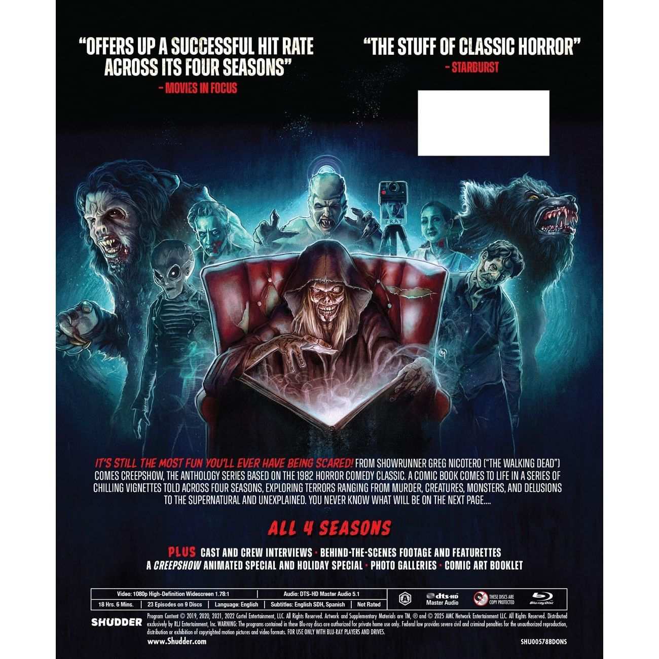 Creepshow: Complete Series (4-Season) Blu-Ray Box Set (Shudder) - Image 3