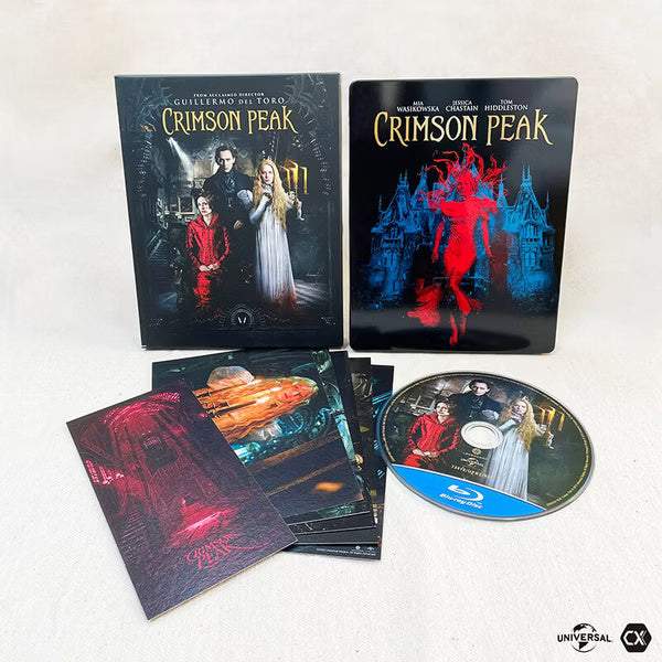 Crimson Peak Blu-Ray Limited Edition Full Slip w/ Steelbook + Art Cards (CX Media TW) - Image 9