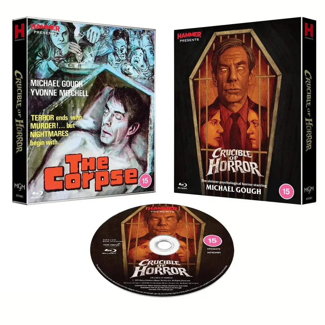 Crucible of Horror Blu-Ray w/ Limited Edition Slipcover (Hammer Presents) [REGION B]