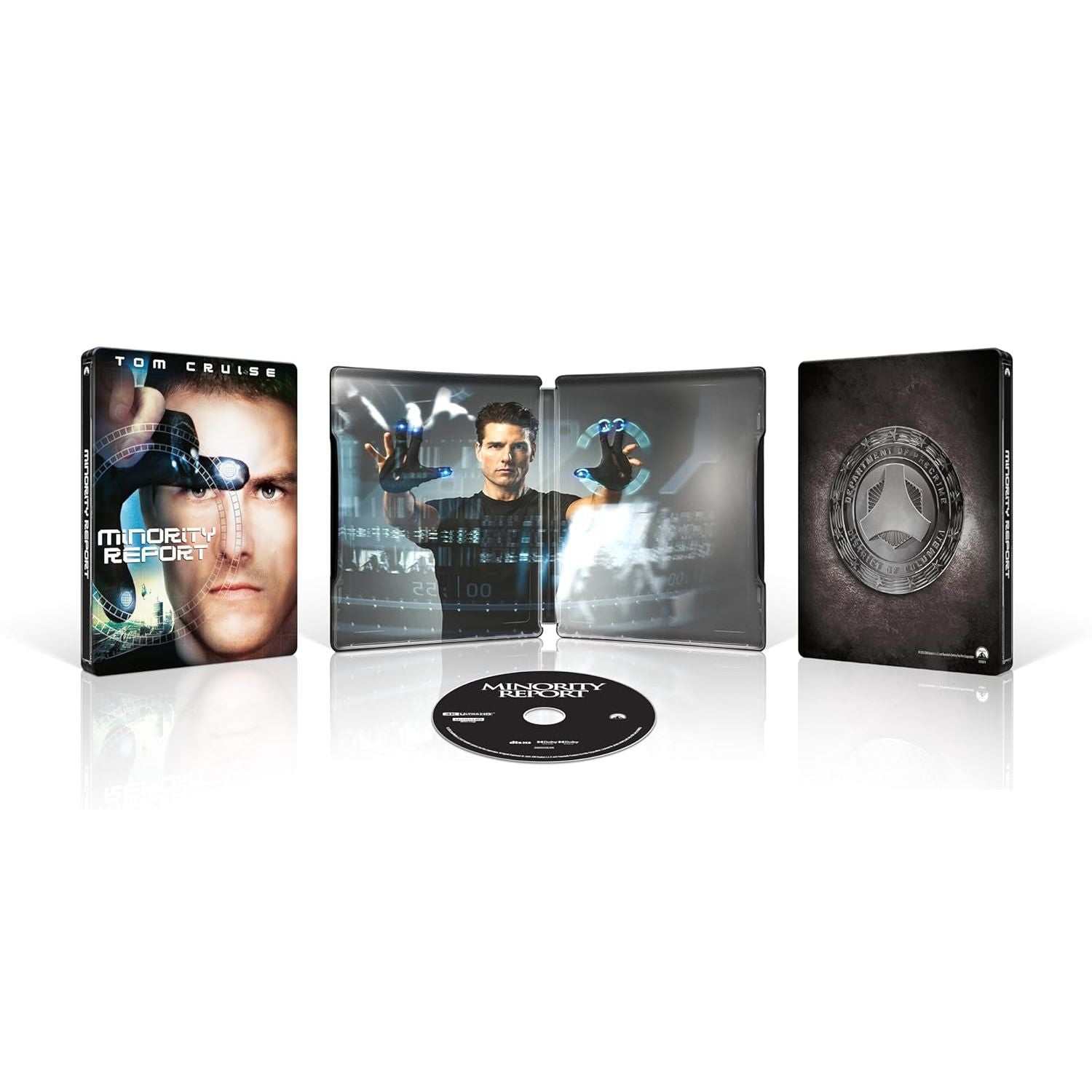 DAMAGED--Minority Report Limited Edition 4K UHD + Blu-Ray Steelbook (Paramount US) - Image 4
