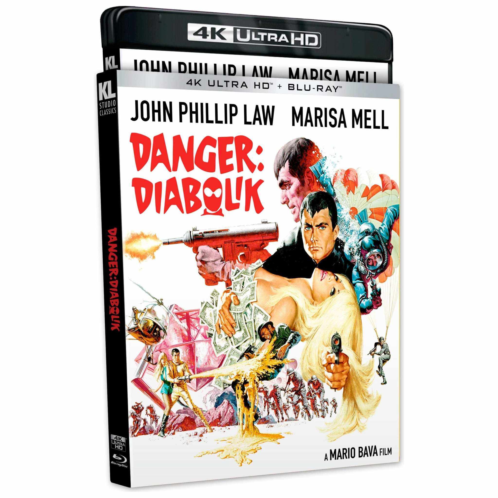 Danger: Diabolik 4K UHD + Blu-Ray (with Slipcover)