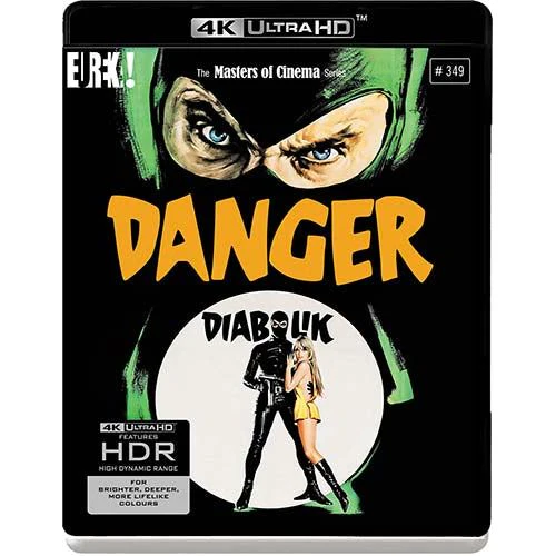 Danger - Diabolik Limited Edition 4K UHD + Blu-Ray w/ Hardcase + Booklet (Eureka! UK) [REGION FREE/REGION B] - Image 2