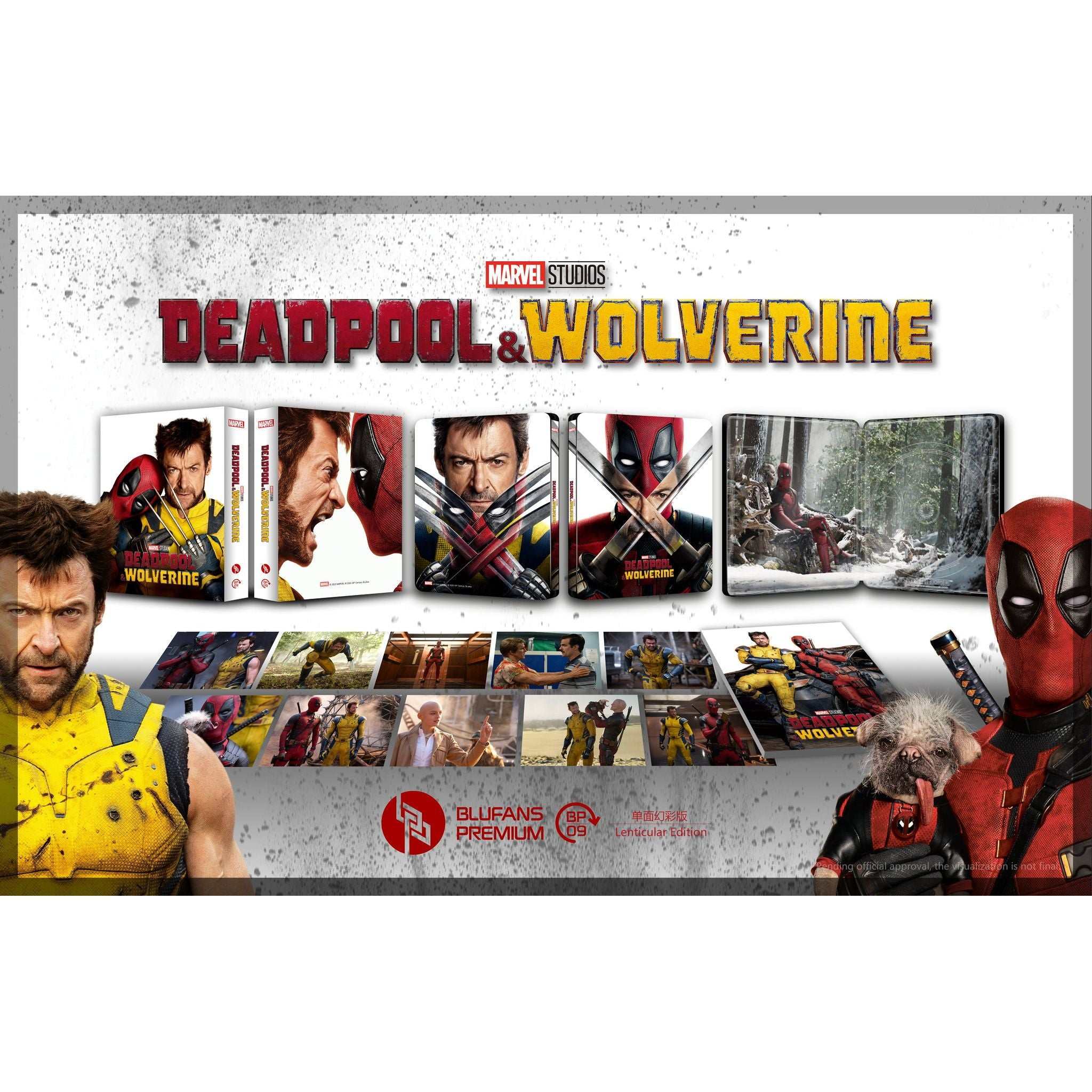 Deadpool and Wolverine (DISCLESS) Steelbook ONE-CLICK [Blufans Exclusive BP-09] - Image 3