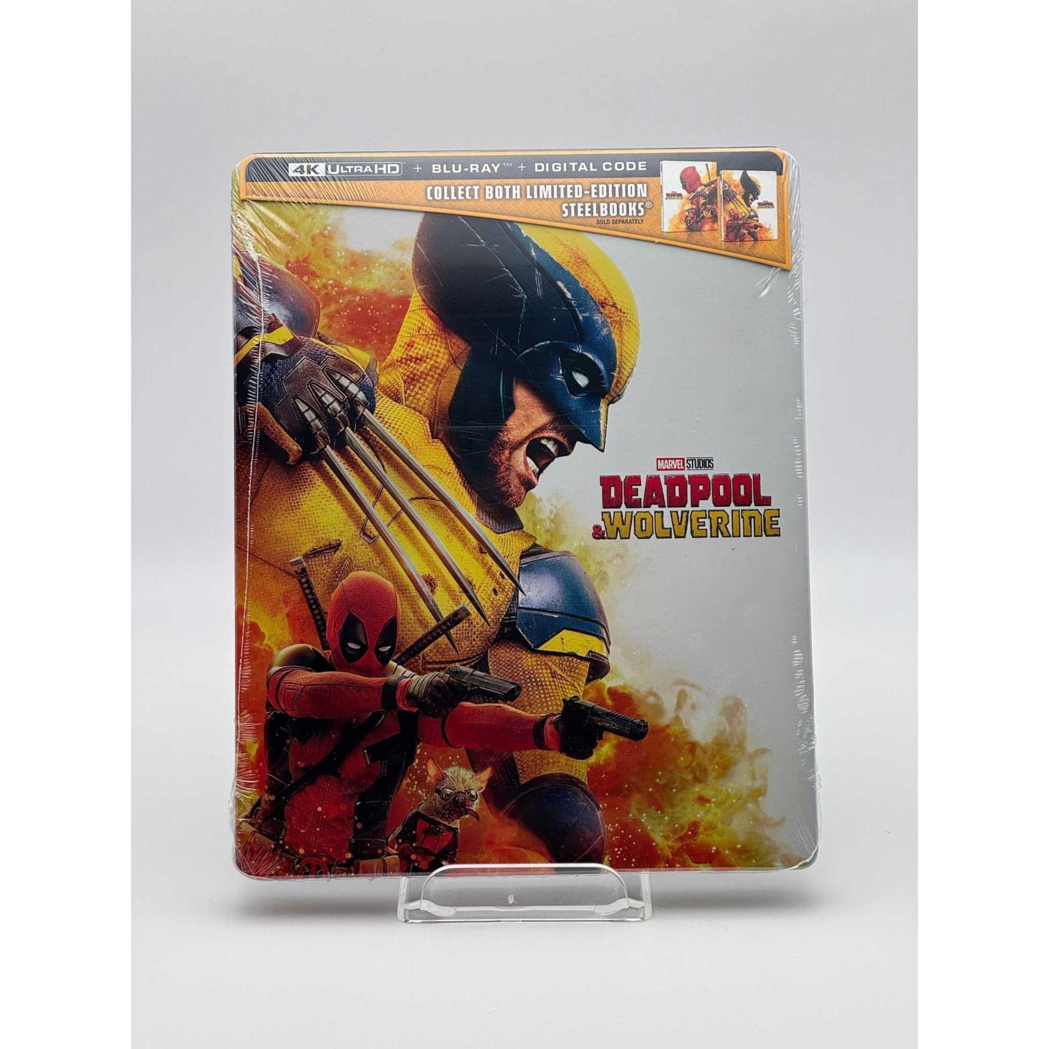 Deadpool And Wolverine (Wolverine Cover) 4K UHD + Blu-Ray + Digital Limited Edition Steelbook - Image 3